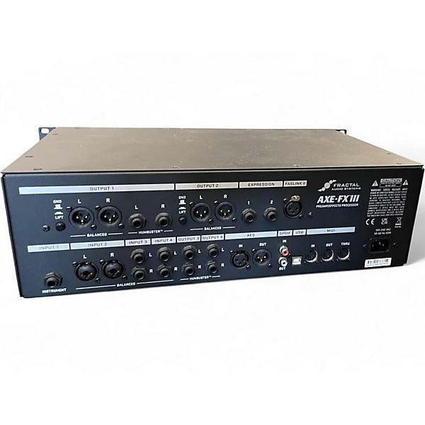 Used Fractal Audio AXE FX III Guitar Preamp