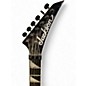 Used Jackson JS32R Dinky Floyd Rose Black and Silver Solid Body Electric Guitar