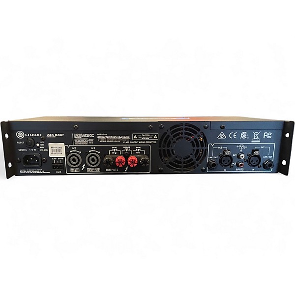 Used Crown XLS1002 2 Channel 350W Power Amp