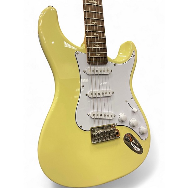 Used PRS SE Silver Sky MOON WHITE Solid Body Electric Guitar