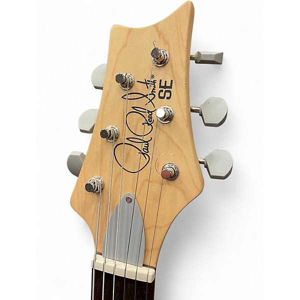 Used PRS SE Silver Sky MOON WHITE Solid Body Electric Guitar