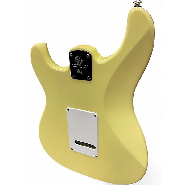 Used PRS SE Silver Sky MOON WHITE Solid Body Electric Guitar