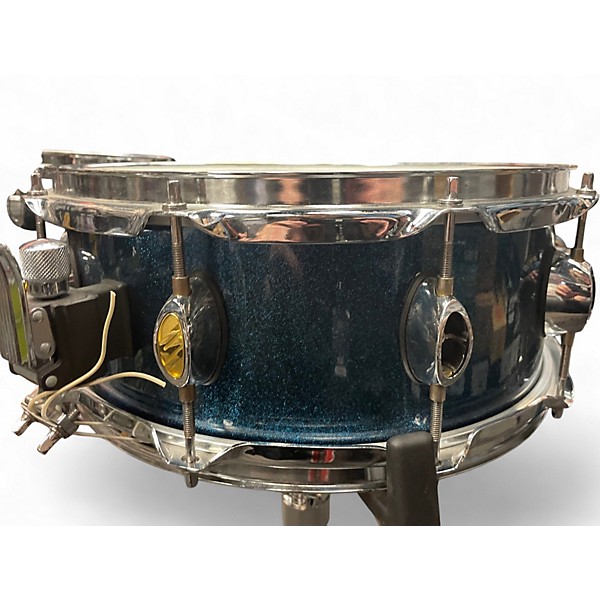 Used SPL 5 Piece VELOCITY 5 PIECE BLUE SPARKLE Drum Kit
