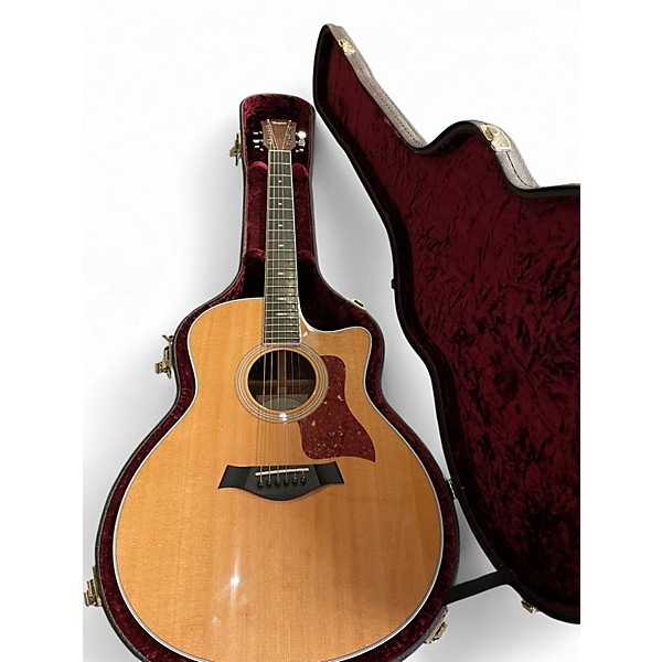 Used Taylor 416CE Natural Acoustic Electric Guitar