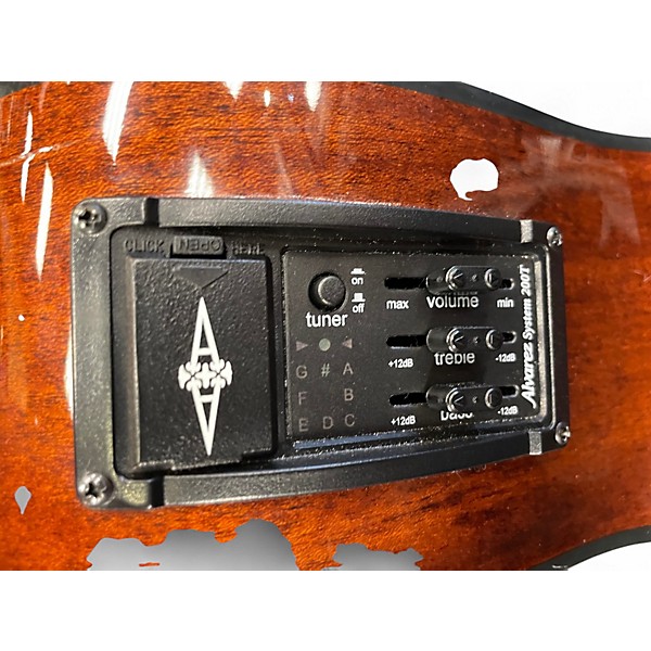 Used Alvarez RF20SC Natural Acoustic Electric Guitar