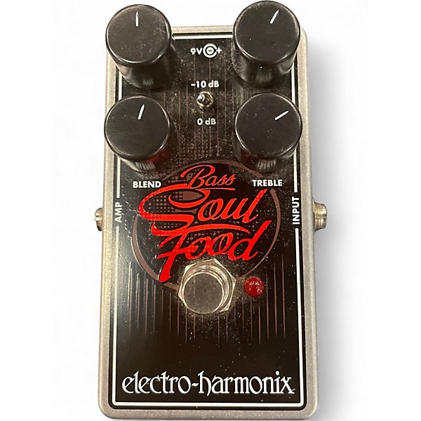 Used Electro-Harmonix Bass Soul Food Overdrive Bass Effect Pedal