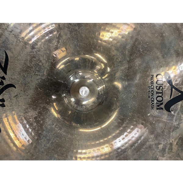 Used Zildjian 17in A Custom Projection Crash Cymbal