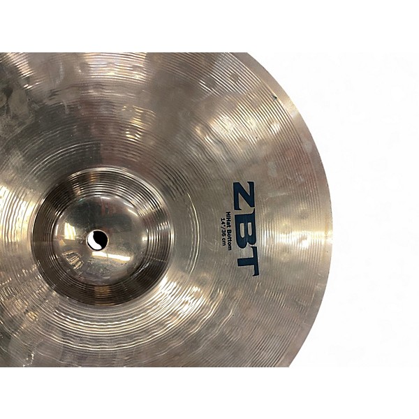 Used Zildjian 14in ZBT Rock Hi Hat Pair Cymbal