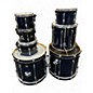 Used TAMA 7 Piece Rockstar Blue Drum Kit
