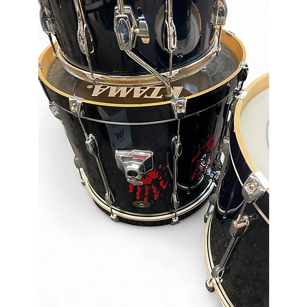 Used TAMA 7 Piece Rockstar Blue Drum Kit