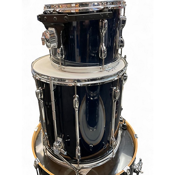 Used TAMA 7 Piece Rockstar Blue Drum Kit