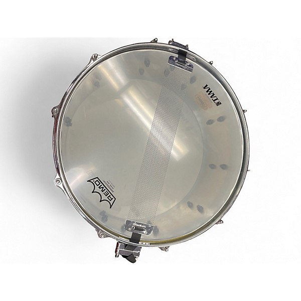 Used TAMA 14in Lars Ulrich Signature Diamond Plate Drum