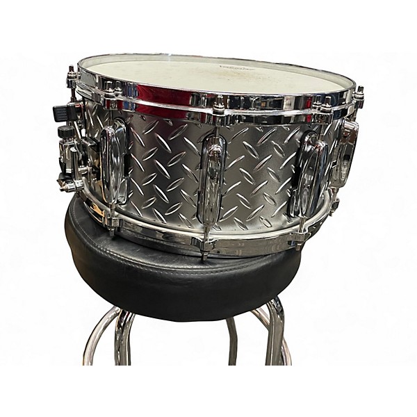 Used TAMA 14in Lars Ulrich Signature Diamond Plate Drum