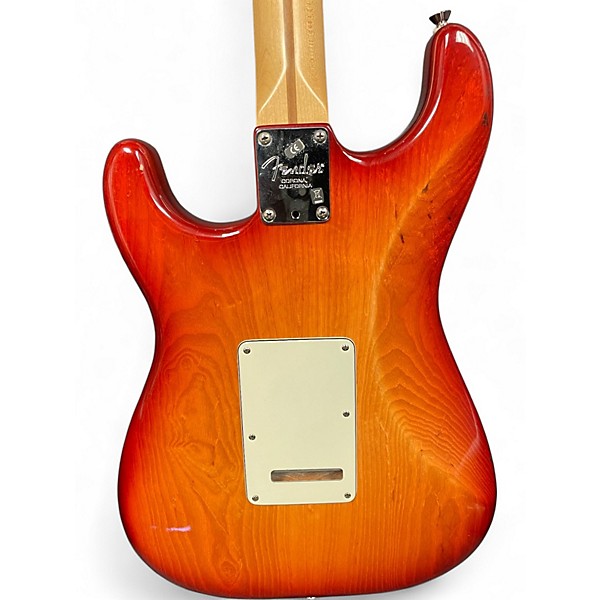 Used Fender American Standard Stratocaster Sienna Sunburst Solid Body Electric Guitar