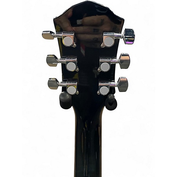 Used Fender FA-125CE Black Acoustic Electric Guitar