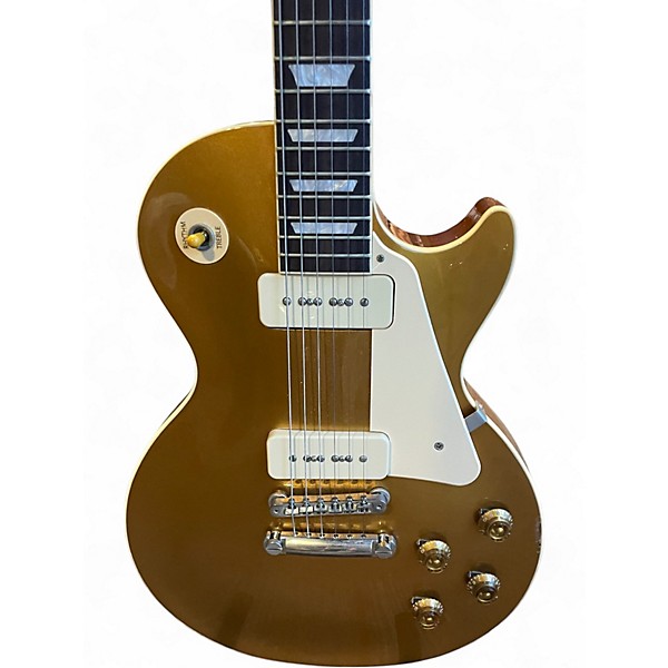 Used Gibson Les Paul Standard 50's P-90 Gold Solid Body Electric Guitar