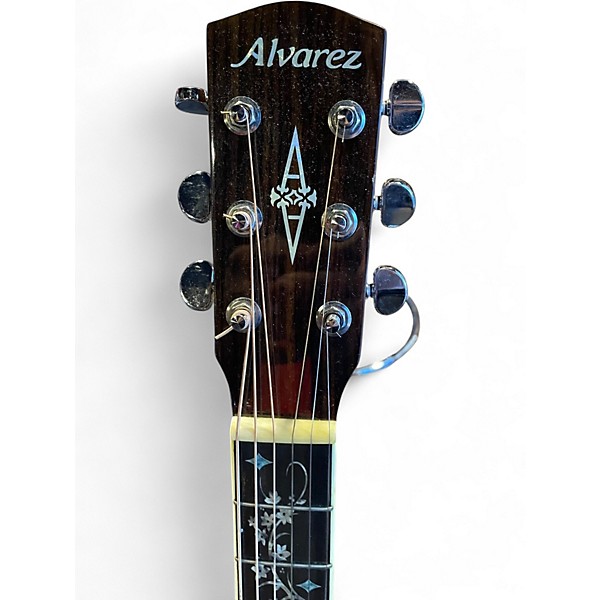 Used Alvarez AD70 Dreadnought Vintage Natural Acoustic Guitar