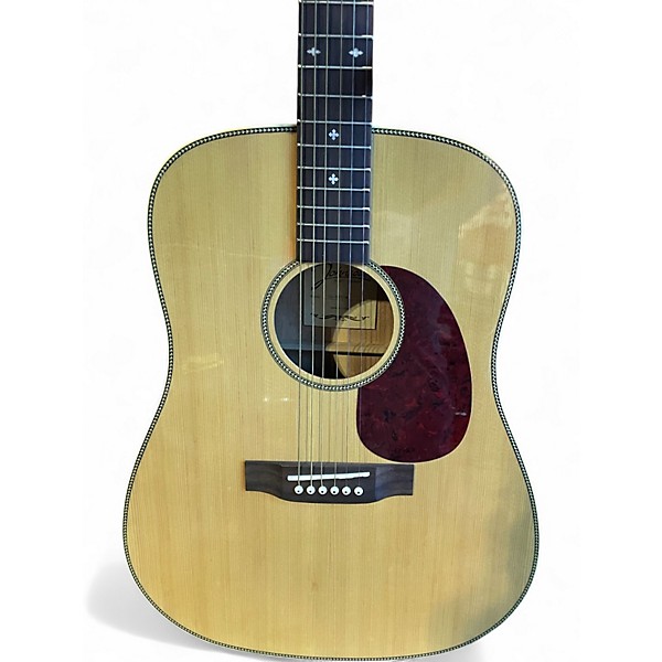 Used Johnson JG-D35 Natural Acoustic Guitar