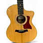 Used Taylor 214CE Deluxe Natural Acoustic Electric Guitar
