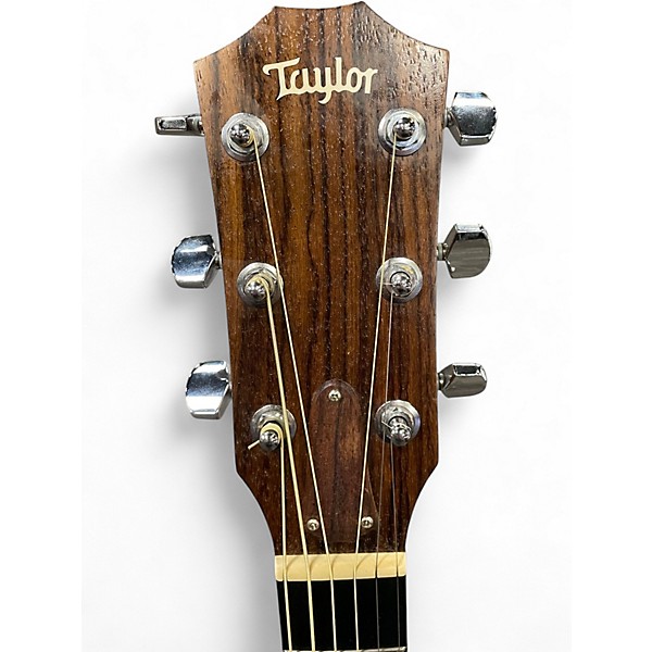 Used Taylor 214CE Deluxe Natural Acoustic Electric Guitar