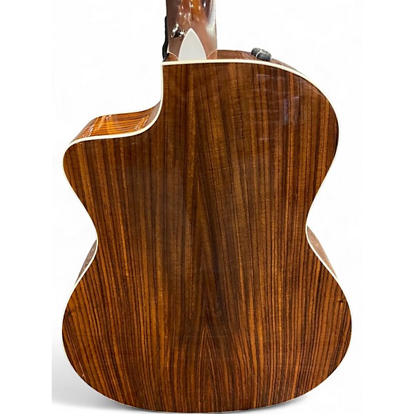 Used Taylor 214CE Deluxe Natural Acoustic Electric Guitar