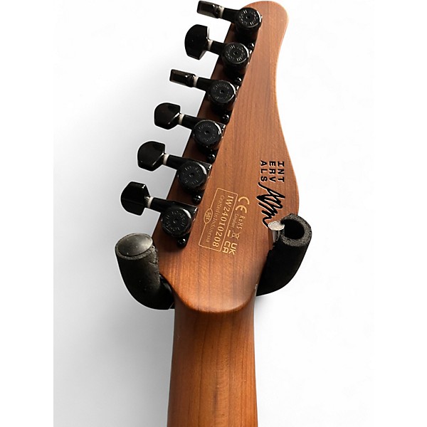 Used Schecter Guitar Research AARON MARSHALL AM-6 ROYAL SAPHIRE Solid Body Electric Guitar