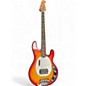 Used Sterling by Music Man Sting Ray 4 2 Tone Sunburst Electric Bass Guitar thumbnail