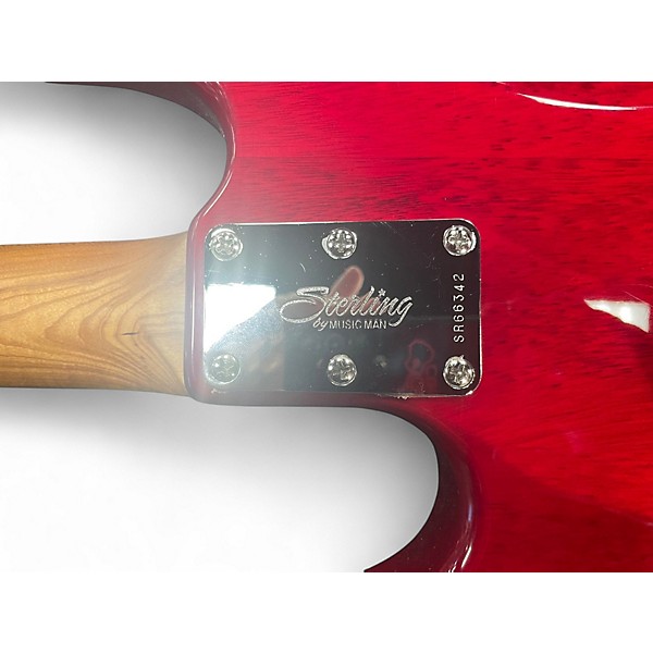 Used Sterling by Music Man Sting Ray 4 2 Tone Sunburst Electric Bass Guitar