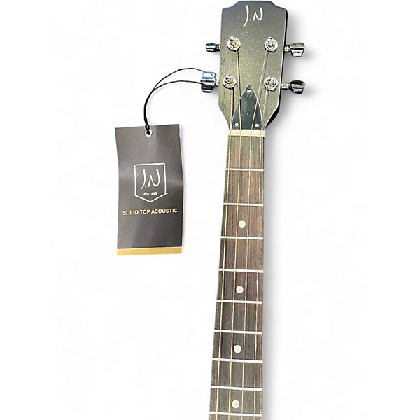 Used JN Guitars Cigar Box Black Acoustic Guitar