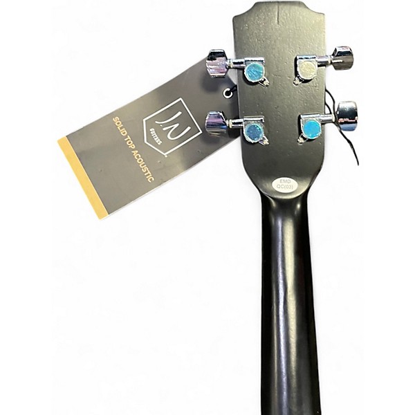 Used JN Guitars Cigar Box Black Acoustic Guitar