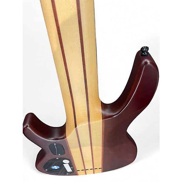 Used Ltd 6 STRING D-6 DARK BROWN Electric Bass Guitar