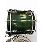 Used Pearl 3 Piece Masters Maple Emerald Green Drum Kit