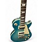 Used Epiphone Les Paul Traditional Pro IV Blue Solid Body Electric Guitar