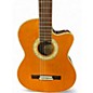 Used Esteban MALAGUENA Natural Classical Acoustic Electric Guitar