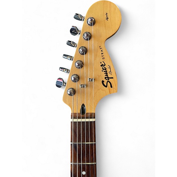 Used Squier Affinity Stratocaster Metallic Blue Solid Body Electric Guitar