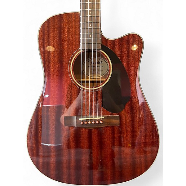 Used Fender CD60CE Mahogany Mahogany Acoustic Electric Guitar