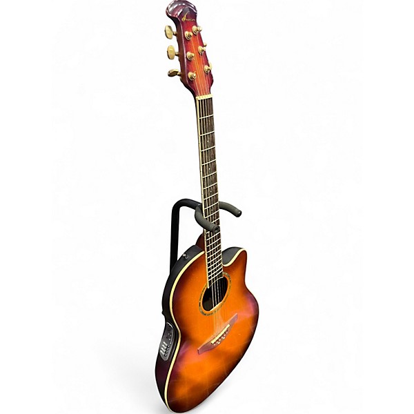 Used Ovation GC28Ab Celebrity 2 Tone Sunburst Acoustic Electric Guitar