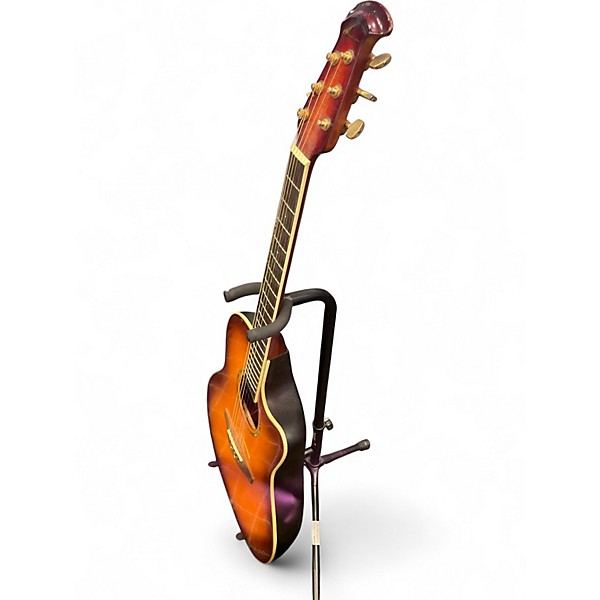 Used Ovation GC28Ab Celebrity 2 Tone Sunburst Acoustic Electric Guitar