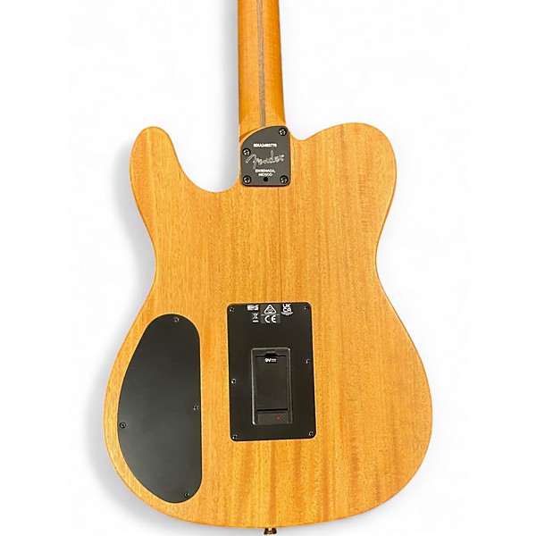 Used Fender FINNEAS Signature Acoustasonic Telecaster Acoustic-Electric  Cappuccino Fade Acoustic Electric Guitar