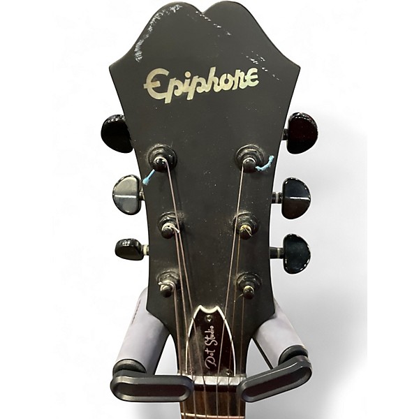 Used Epiphone Dot Studio Worn Brown Hollow Body Electric Guitar