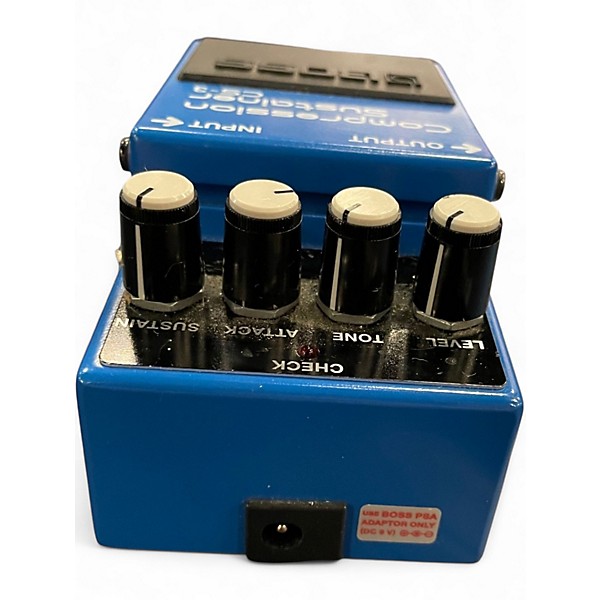 Used BOSS CS3 Compressor Sustainer Effect Pedal