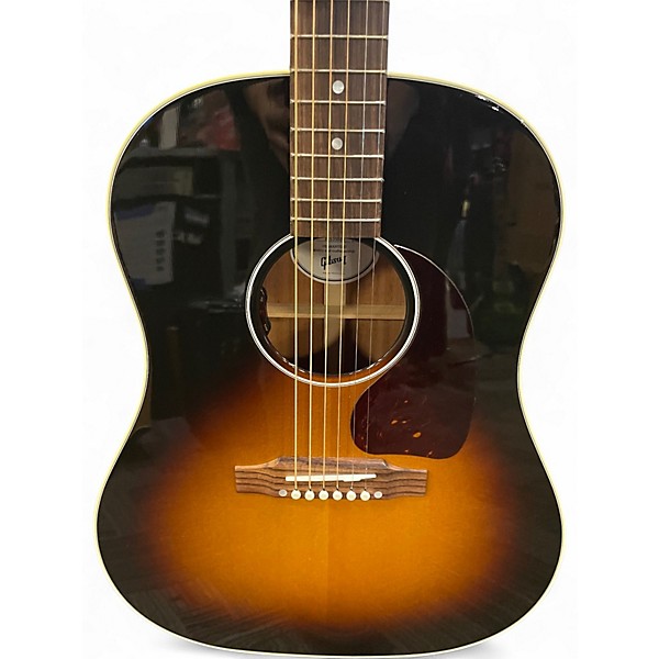 Used Gibson J45 Standard Tobacco Sunburst Acoustic Electric Guitar