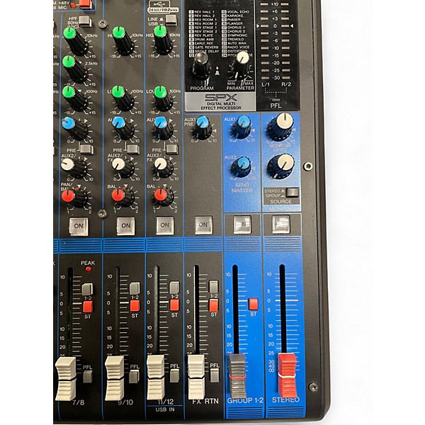 Used Yamaha MG12XU Unpowered Mixer