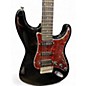 Used Donner STRATOCASTER DESIGNER SERIES  Black Solid Body Electric Guitar