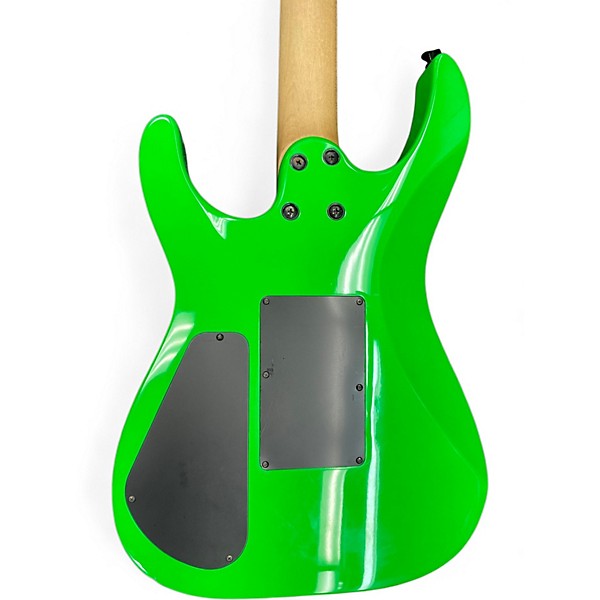 Used Jackson DK2XR Neon Green Solid Body Electric Guitar