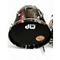 Used DW 6 Piece Design Series PIANO BLACK Drum Kit