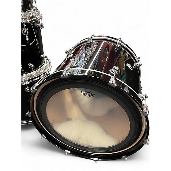 Used DW 6 Piece Design Series PIANO BLACK Drum Kit