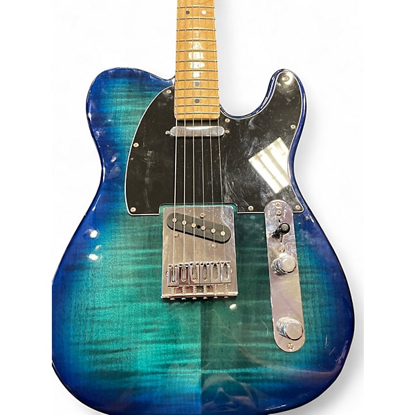 Used Fender Player Telecaster Blue Burst Solid Body Electric Guitar