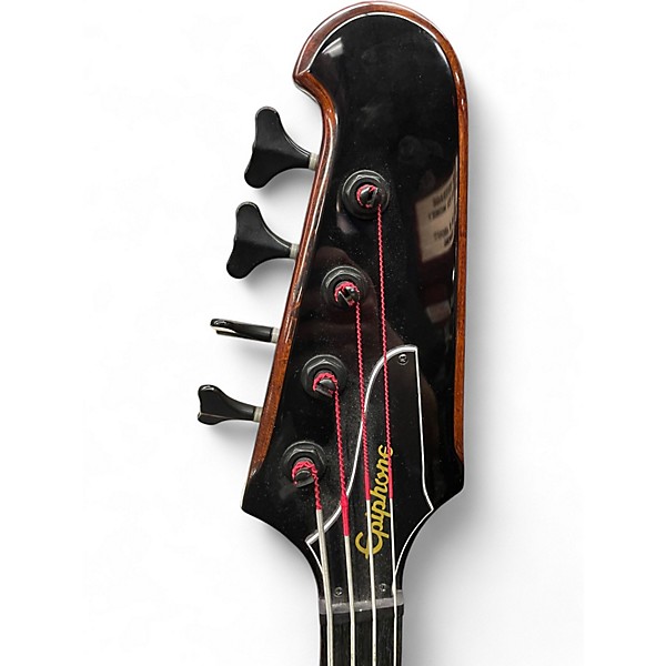 Used Epiphone Thunderbird IV Reverse Vintage Sunburst Electric Bass Guitar