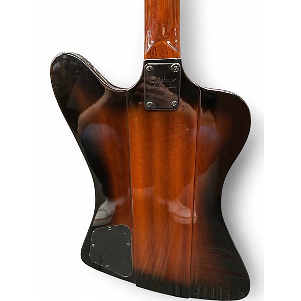 Used Epiphone Thunderbird IV Reverse Vintage Sunburst Electric Bass Guitar